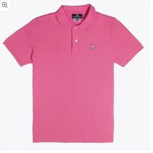 Psycho Bunny Mens Classic Polo (Love Pink) Size XL